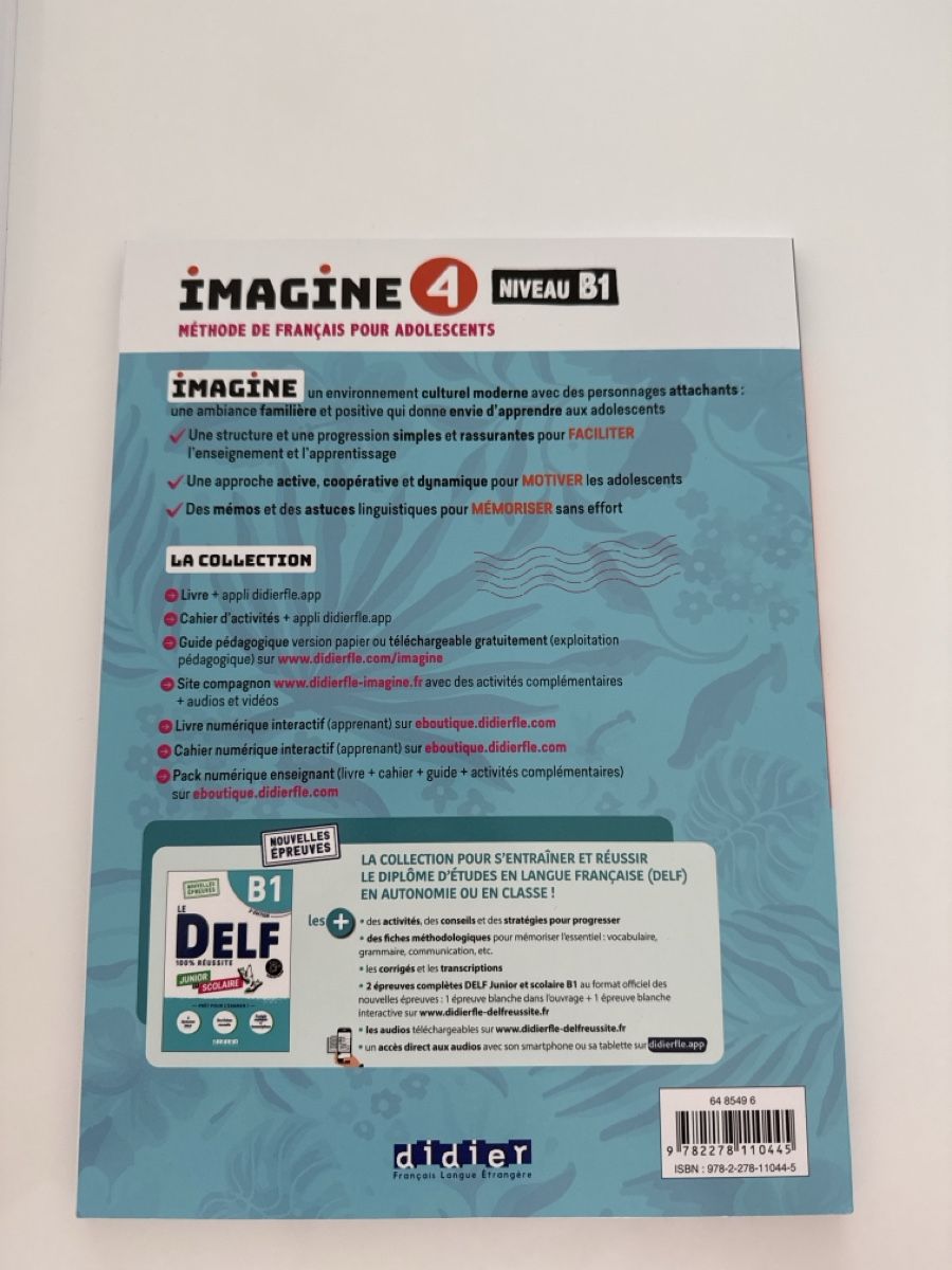Libri: Imagine 4 Französisch Buch – Nuovo e nell'imballaggio originale da Zürich venduto da Dx.04 1