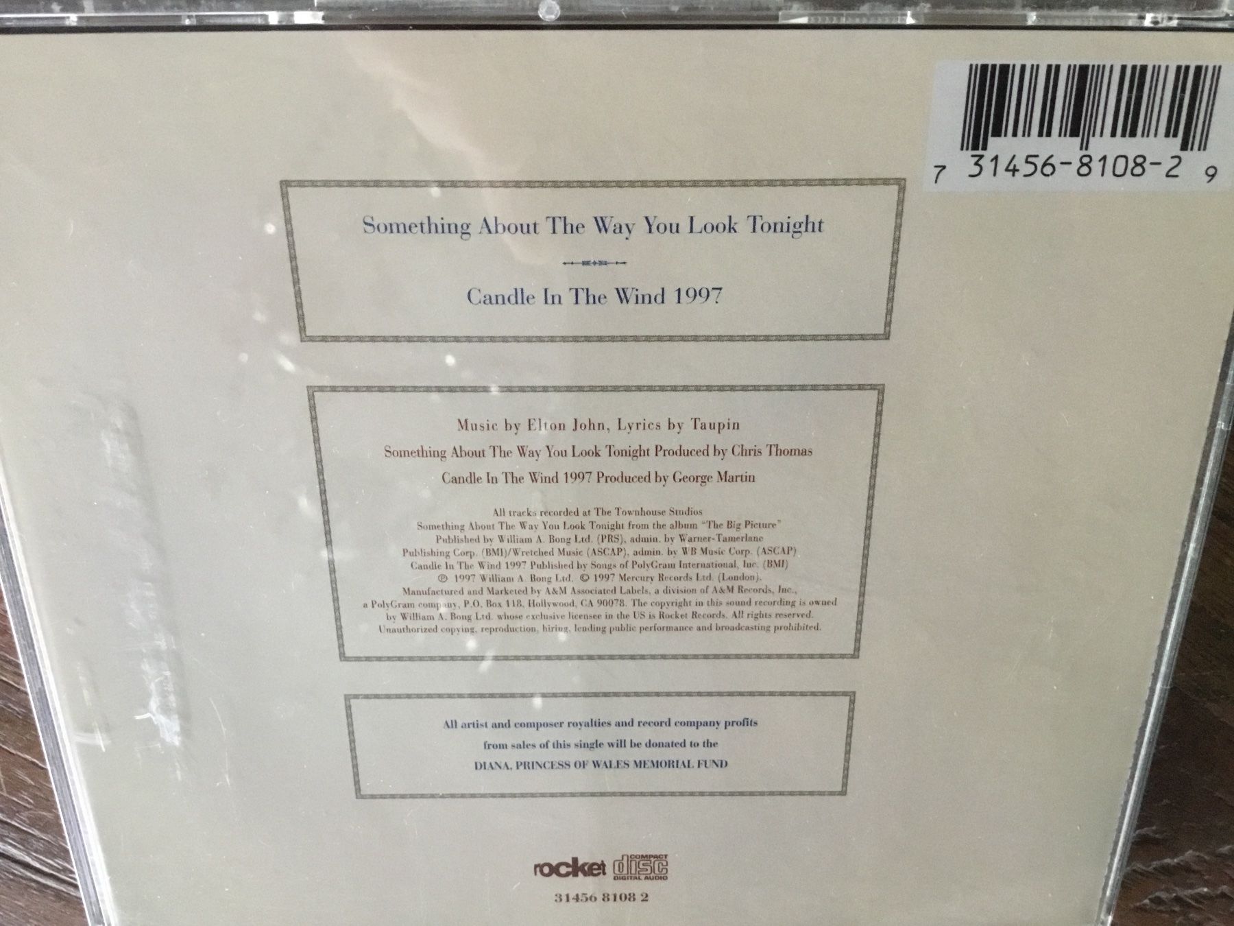 CD: Elton John  * – Usato da Thierachern venduto da sweden08 1