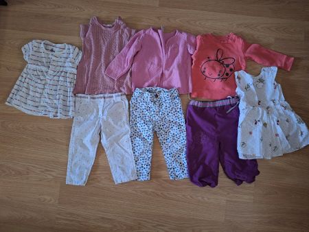 Kleiderpaket für Mädchen  Größe 80