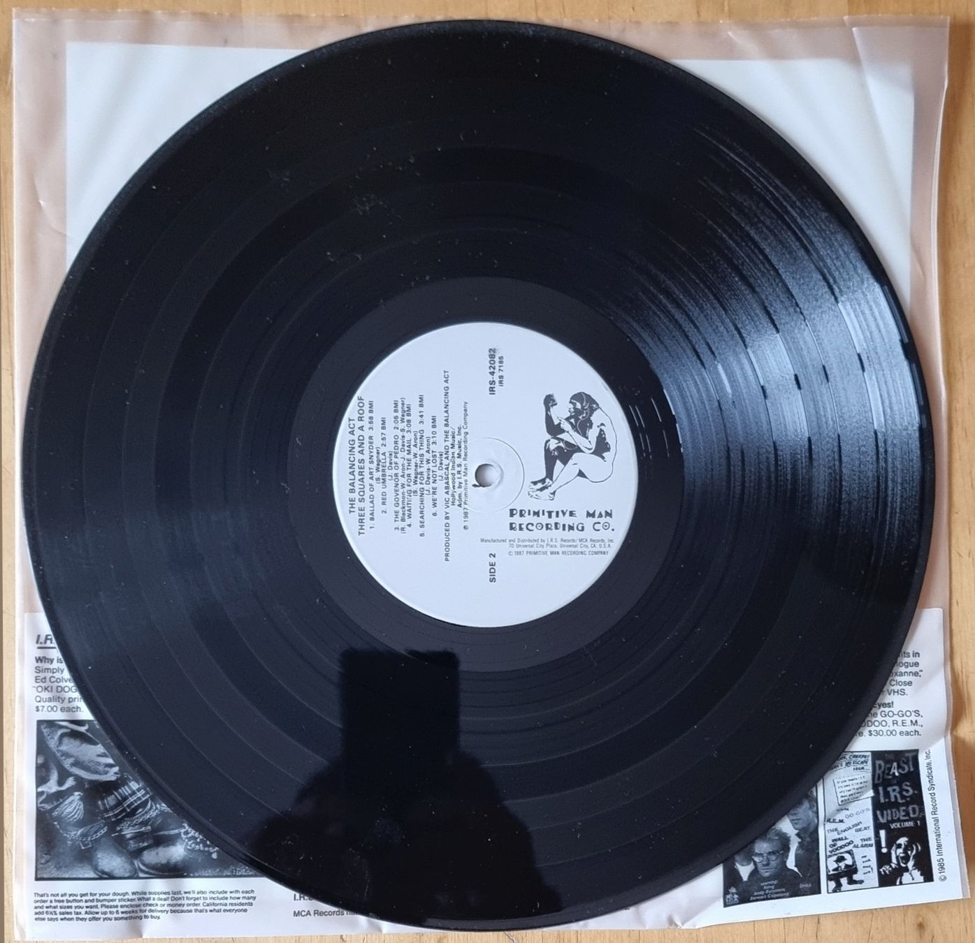Dischi in vinile: LP The Balancing Act "Three Squares And A Roof" (USA 1987)* – Nuovo (secondo la descrizione) da Luzern venduto da Frizzz 3