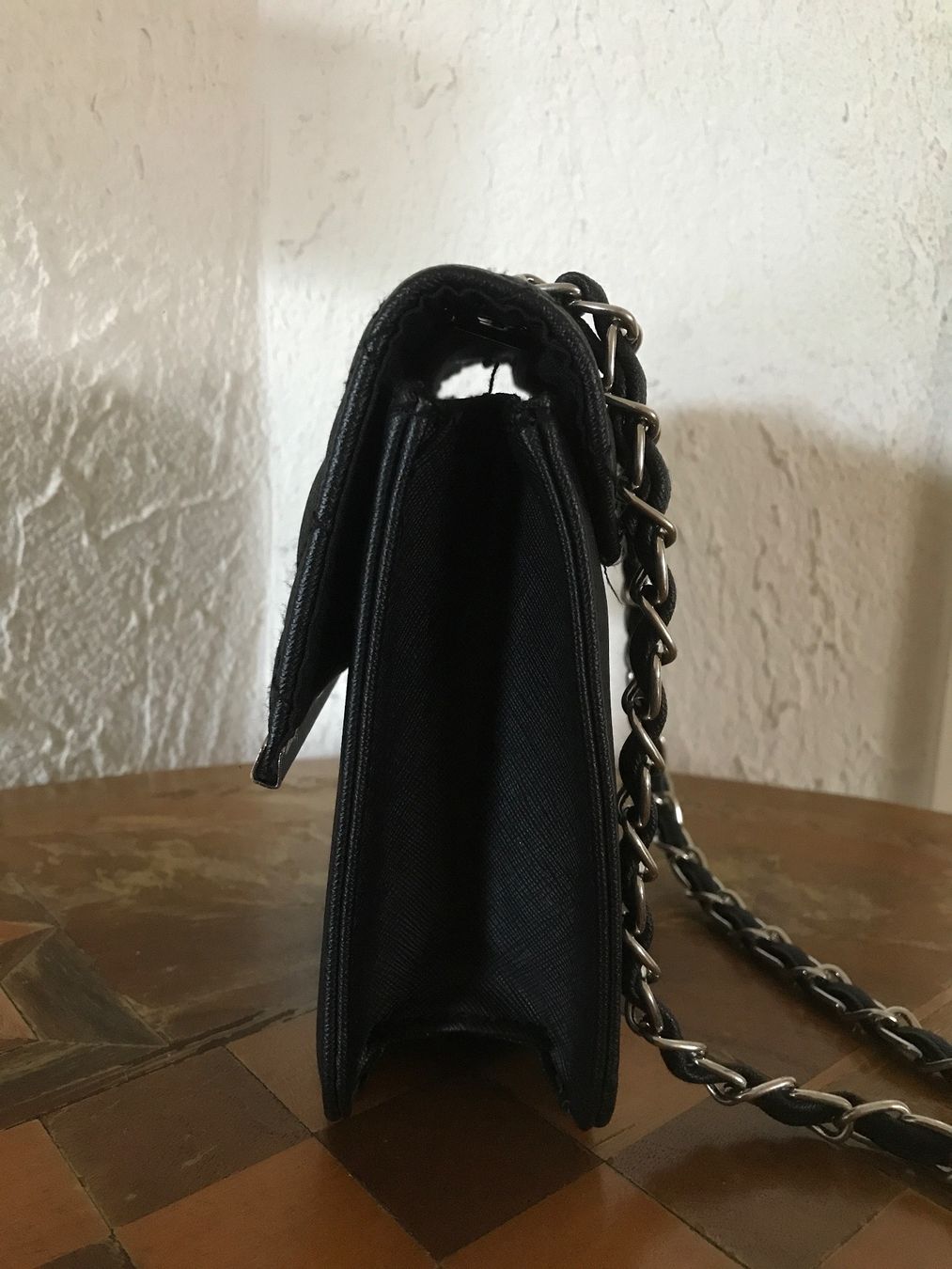 Borse da donna: Handtasche schwarz mit silber – Usato da Waldenburg venduto da Oliro75 4