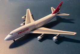 Boing 747-300 Swissair HB-IGC"Bern" 1:400 Metall lim.499 Stk