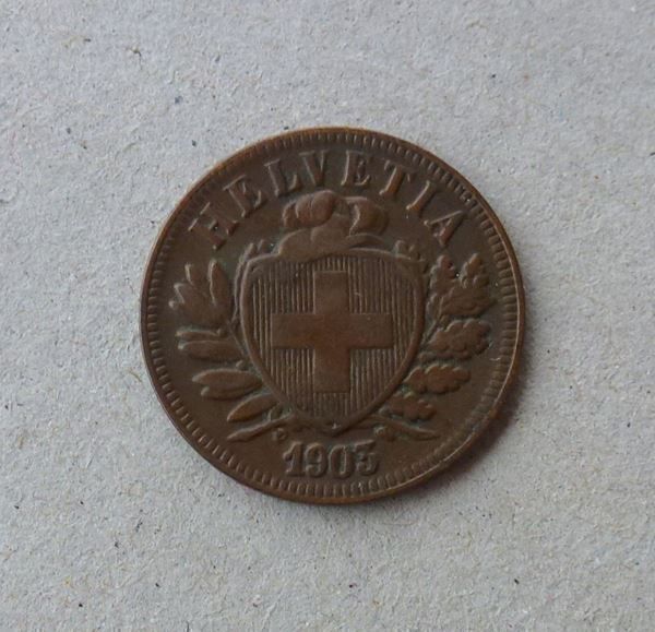 Tutti le monete: ++ 2 Rappen 1903 – Usato da Walkringen venduto da Casablanca777