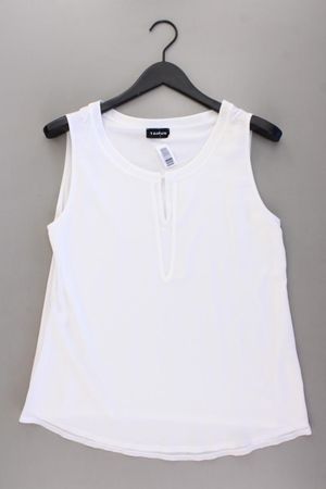 Taifun Ärmellose Bluse Gr. 40 weiß