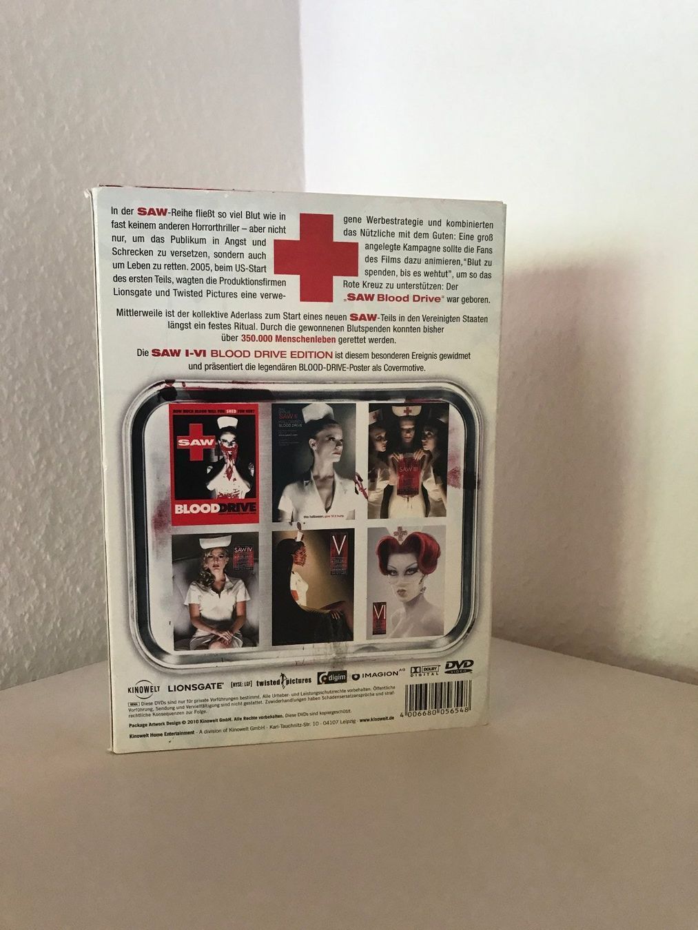 Alle DVDs: Saw 1-6 - Blood Drive Edition - dvd – Gebraucht aus Tecknau von Otacon0 1