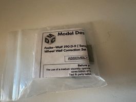 1/48 FW 190D-9 WHEEL WELL CORRECTION SET FÜR TAMIYA