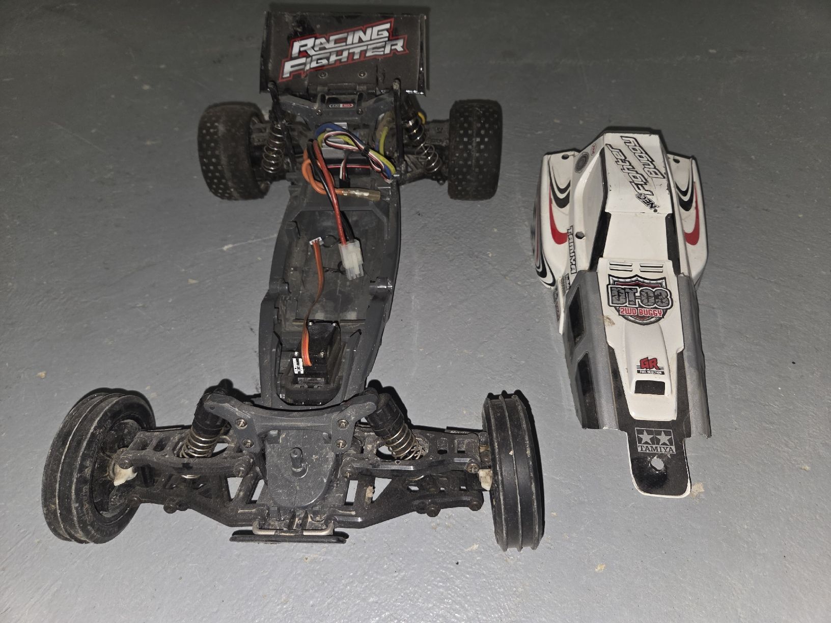 Tamiya Modellismo RC: Tamiya Racing Fighter DT-03 RC Buggy – Usato da Uerkheim venduto da celi9 4