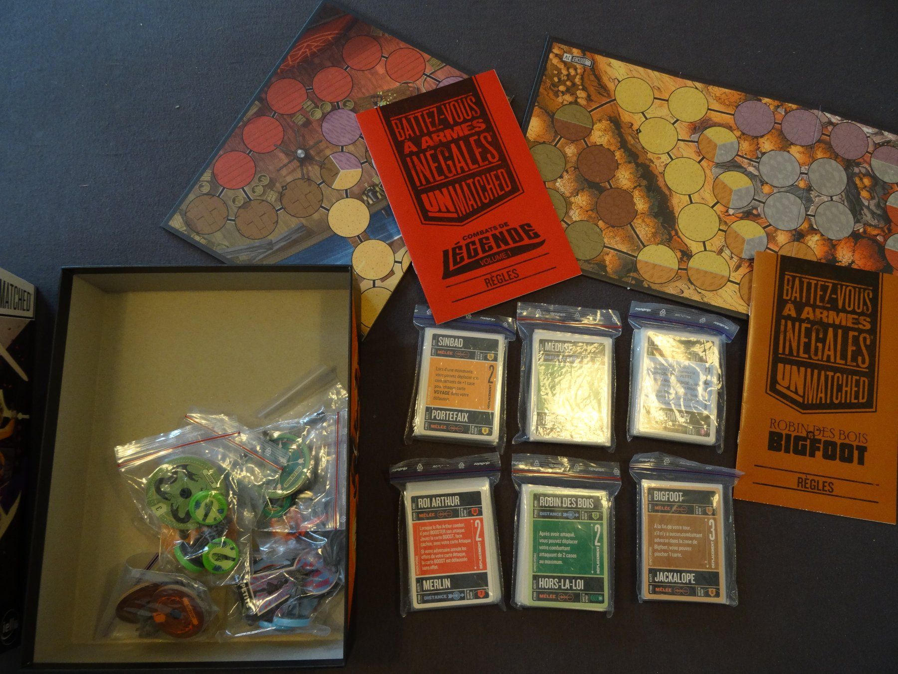 Giochi: Unmatched - boîte de base & extension – Usato da Le Locle venduto da Pinky-Winky 1