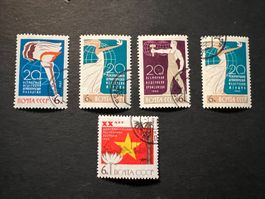 Russia / USSR 1965 Mi.3110-13 gest. super (E683)