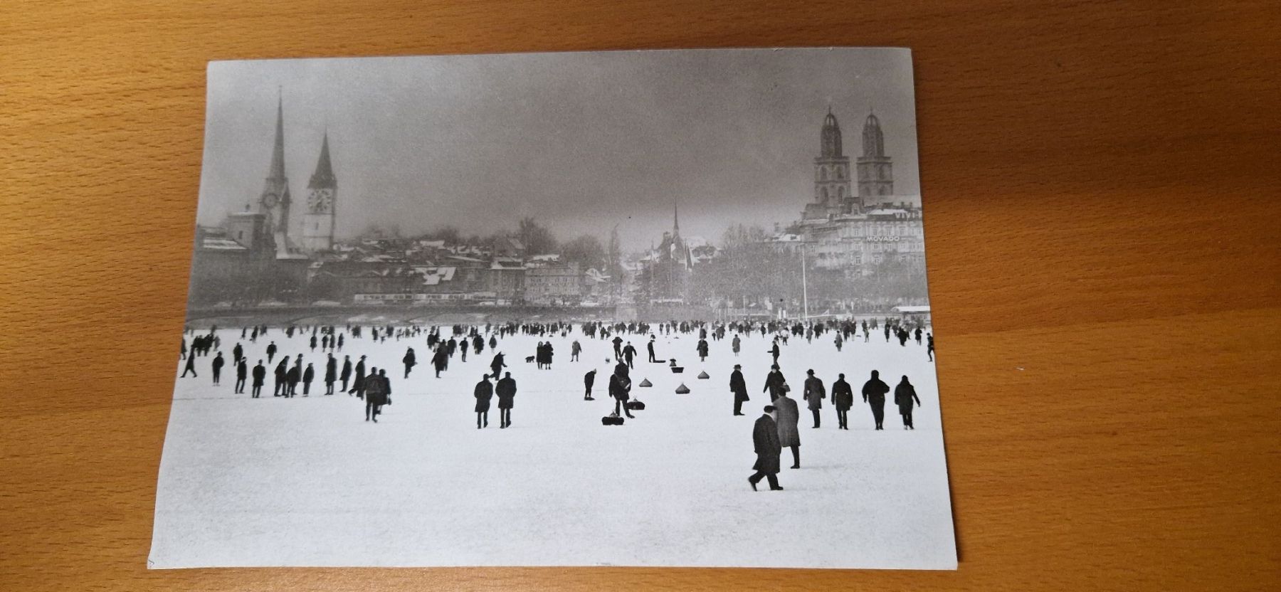 Cartoline postali: Ansichtskarte Seegfrörni 1963 Zürich – Usato da Rekingen venduto da Rolimue