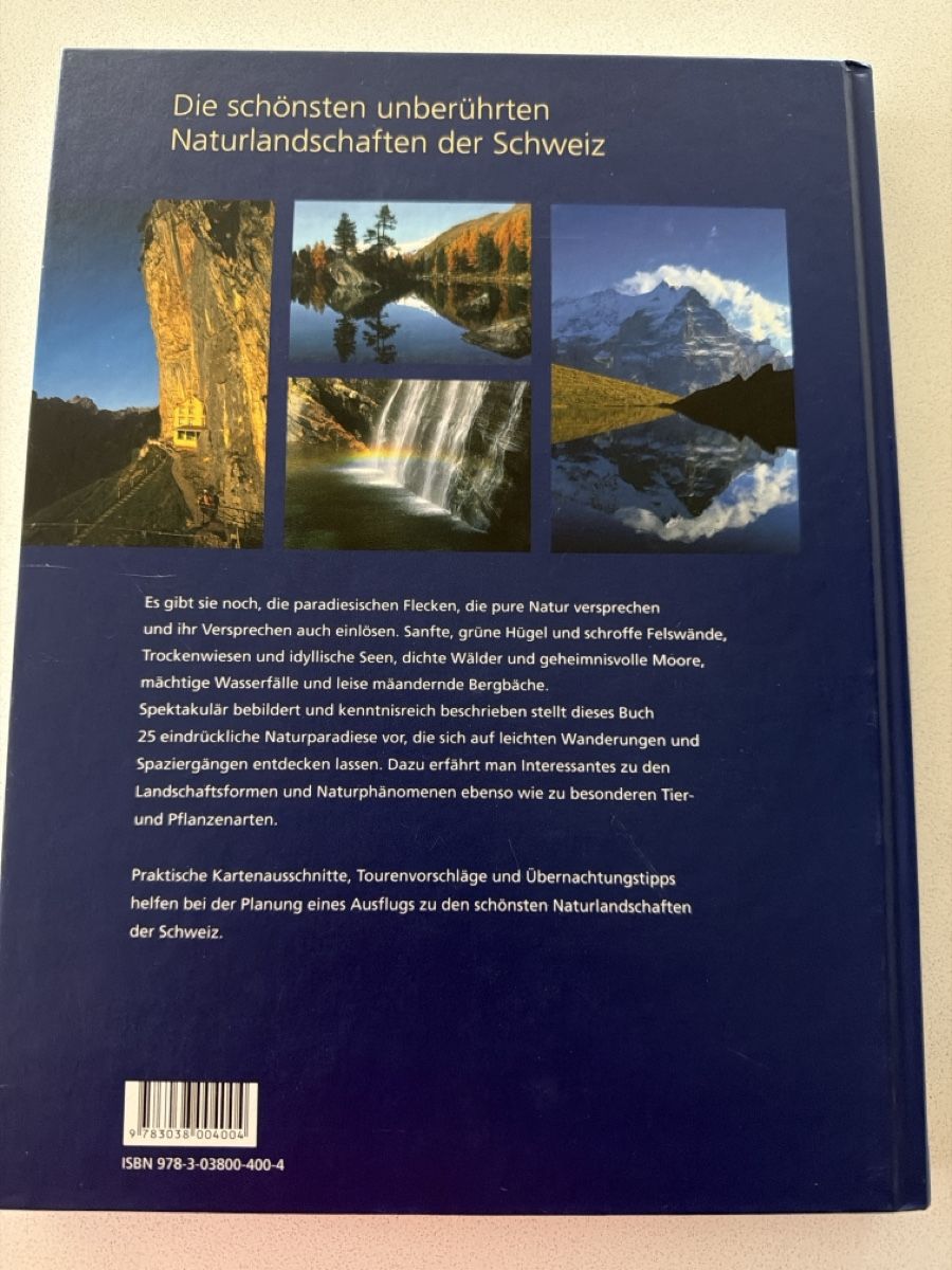Bücher: Die schönsten Naturparadiese der Schweiz – Gebraucht aus Winkel von gracom 4