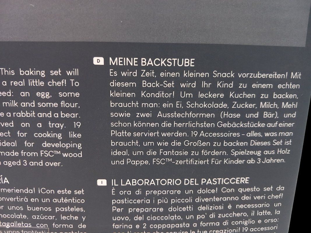 Janod Spielzeuge: JANOD Meine Backstube – Neu (gemäss Beschreibung) aus Hünenberg von Restwert_Zug 4