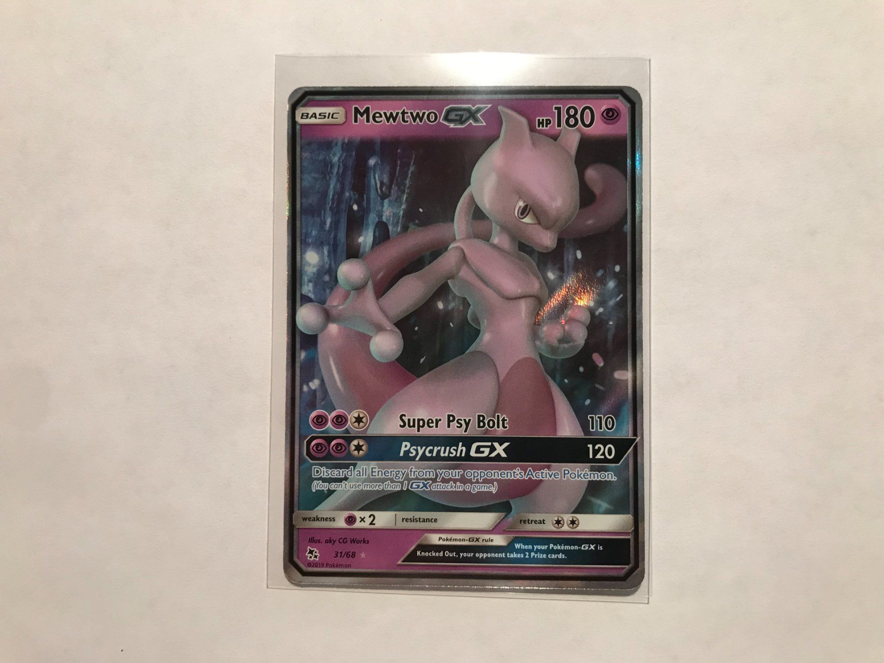 Pokémon Carte collezionabili: Mewtwo GX EN – Usato da Hagendorn venduto da Pokecollectorch