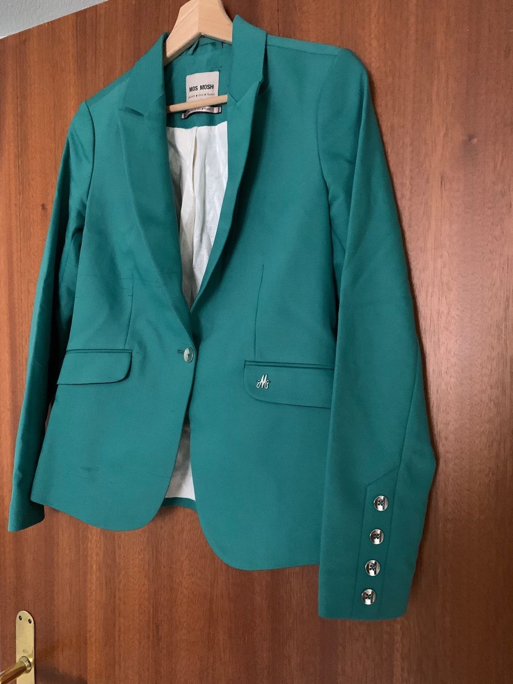 Mos mosh Jacken: Ladies Teal Blazer Jacket (s) – Neu (gemäss Beschreibung) aus Luzern von