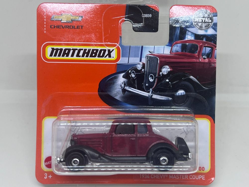 Matchbox 1934 Chevy Master Coupe 71/100 – Power Grabs – Scala 1/64, Collezione
