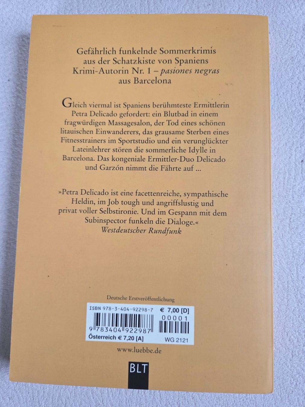 Libri: Alicia Giménez-Bartlett - Stimme des Blutes – Usato da Bergdietikon venduto da Tanne_10 1