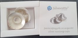 Coupelles d'allaitement Silverette argent 925 - diameter4.5