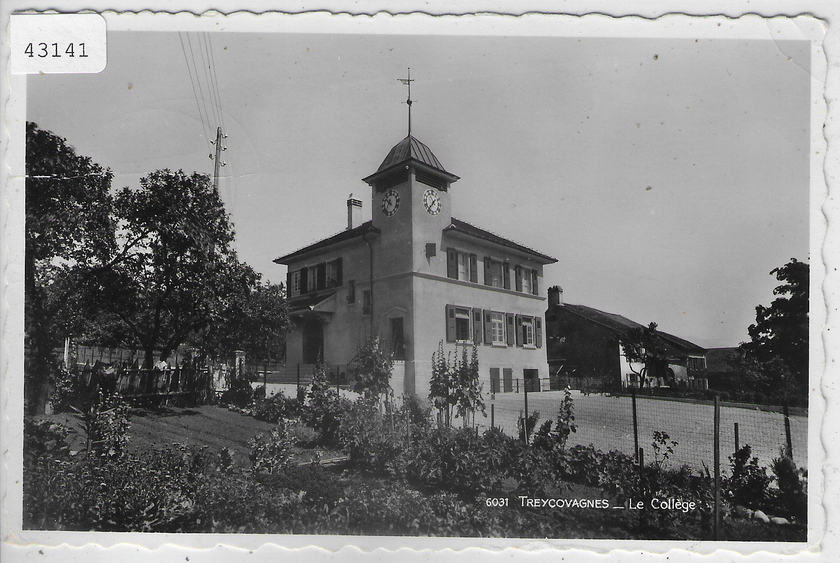 Cartoline postali: Treycovagnes - Le College – Usato da Ettingen venduto da Kartenplanet