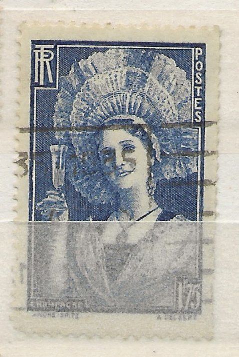 Tutti i francobolli: France Champagne 1938 – Usato da Sion venduto da PierreP01