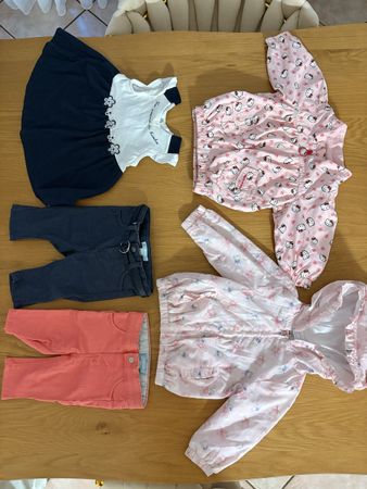 Lotto vestiti neonata