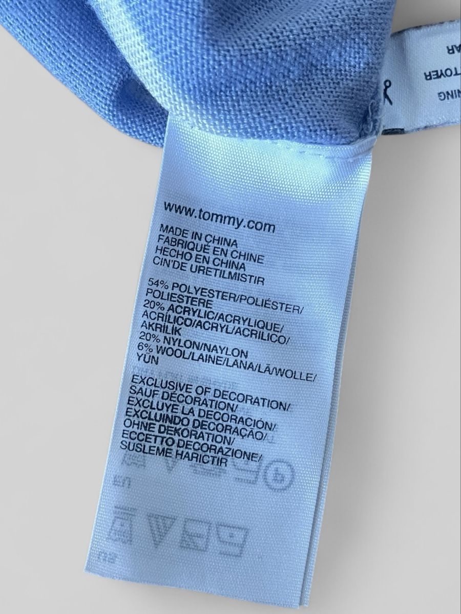 Tommy Hilfiger Maglioni & Felpe: Tommy Hilfiger Damenpullover gestreift Hellblau Gr. M – Usato da Zürich venduto da Recode.Fashion 7