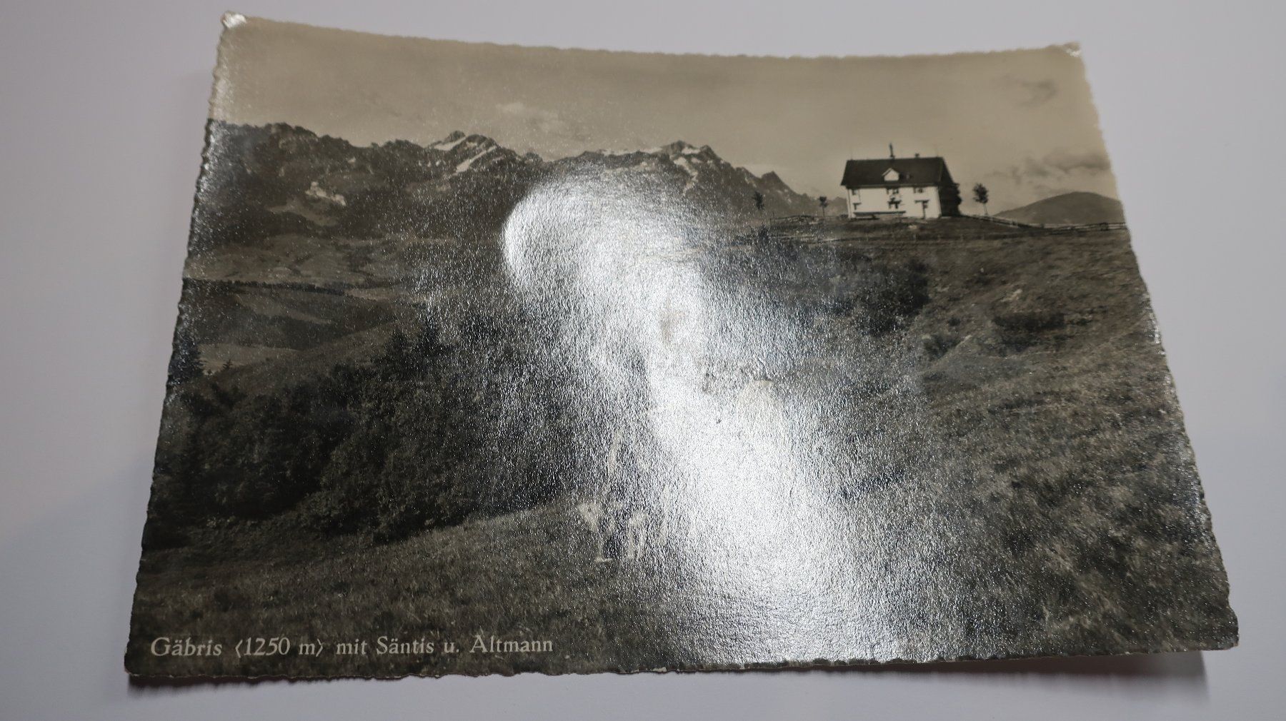 Cartes postales: Gäbris mit Säntis u. Altmann – D'occasion à Cormoret par Pascalll2001 1