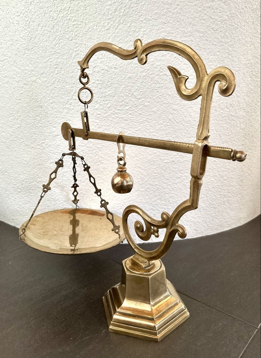 Bilance e pesi: Waage Messing Antik – Usato da Bern venduto da ACR12 1