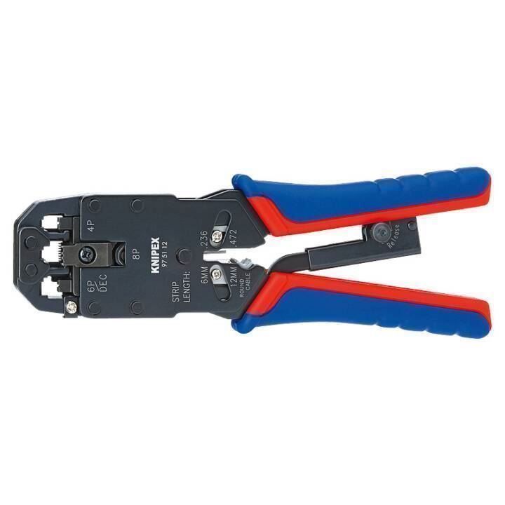 Knipex Tutti gli attrezzi: KNIPEX 97 51 12 Crimpzange 20 cm – Nuovo (secondo la descrizione) da Koppigen venduto da Bracher_Mail-House