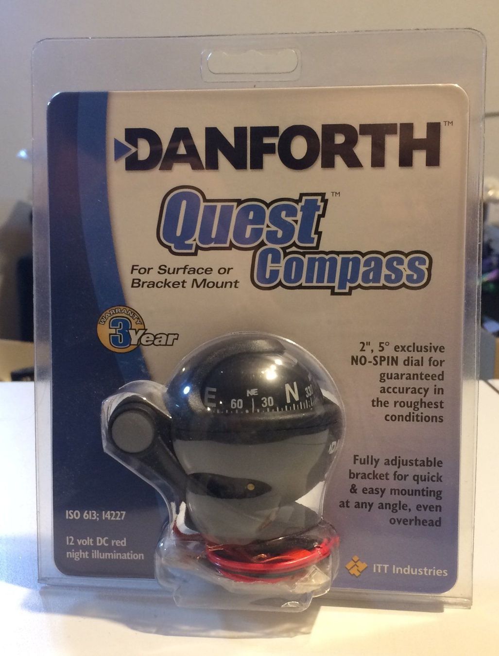 GPS & Messgeräte: Danforth Quest Compass – Neu und originalverpackt aus Lodrino von Stema 1
