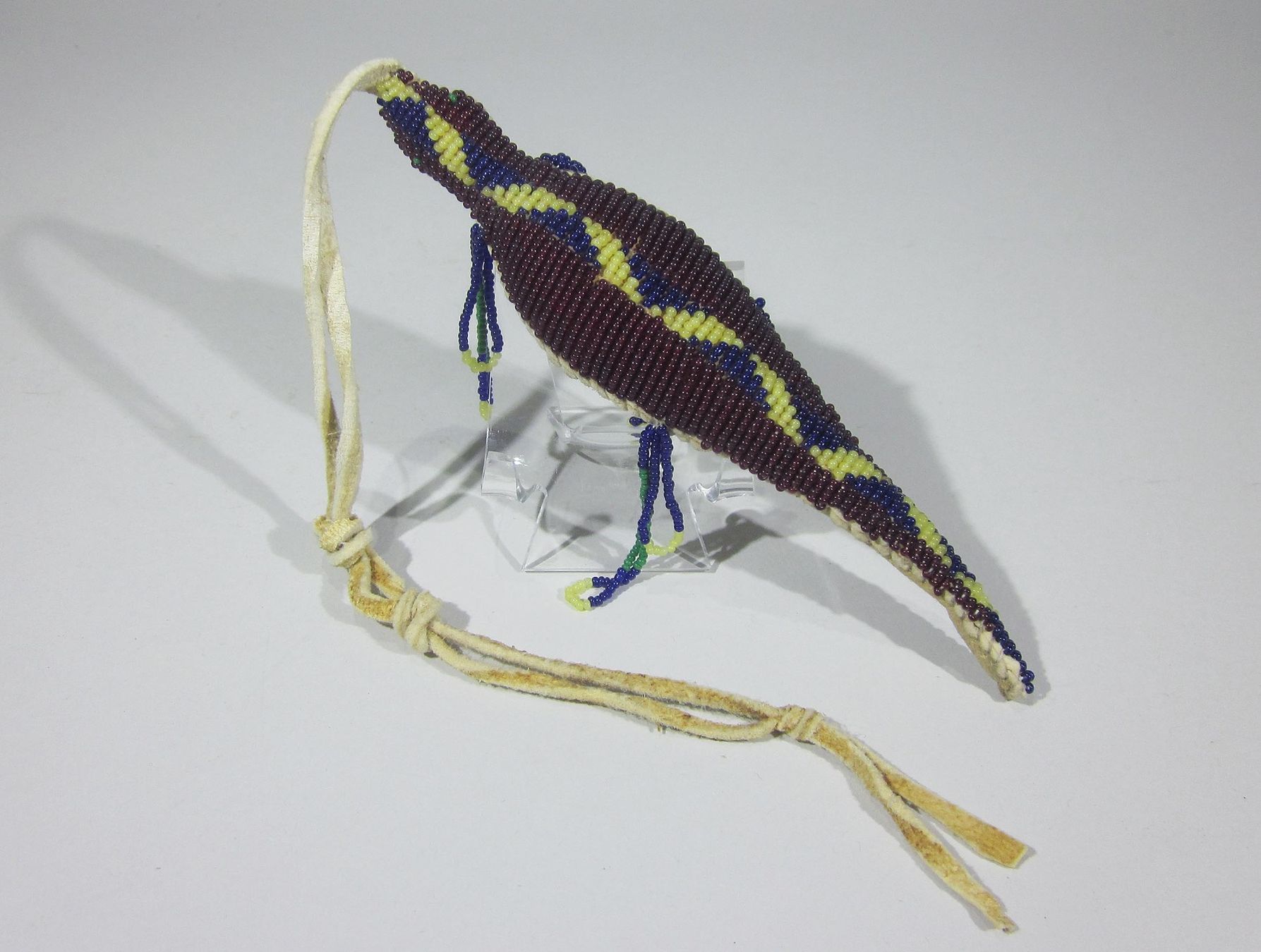 Statuette: Eidechse Nabelschnurtasche Lakota – Usato da Bäretswil venduto da robsonantik 3
