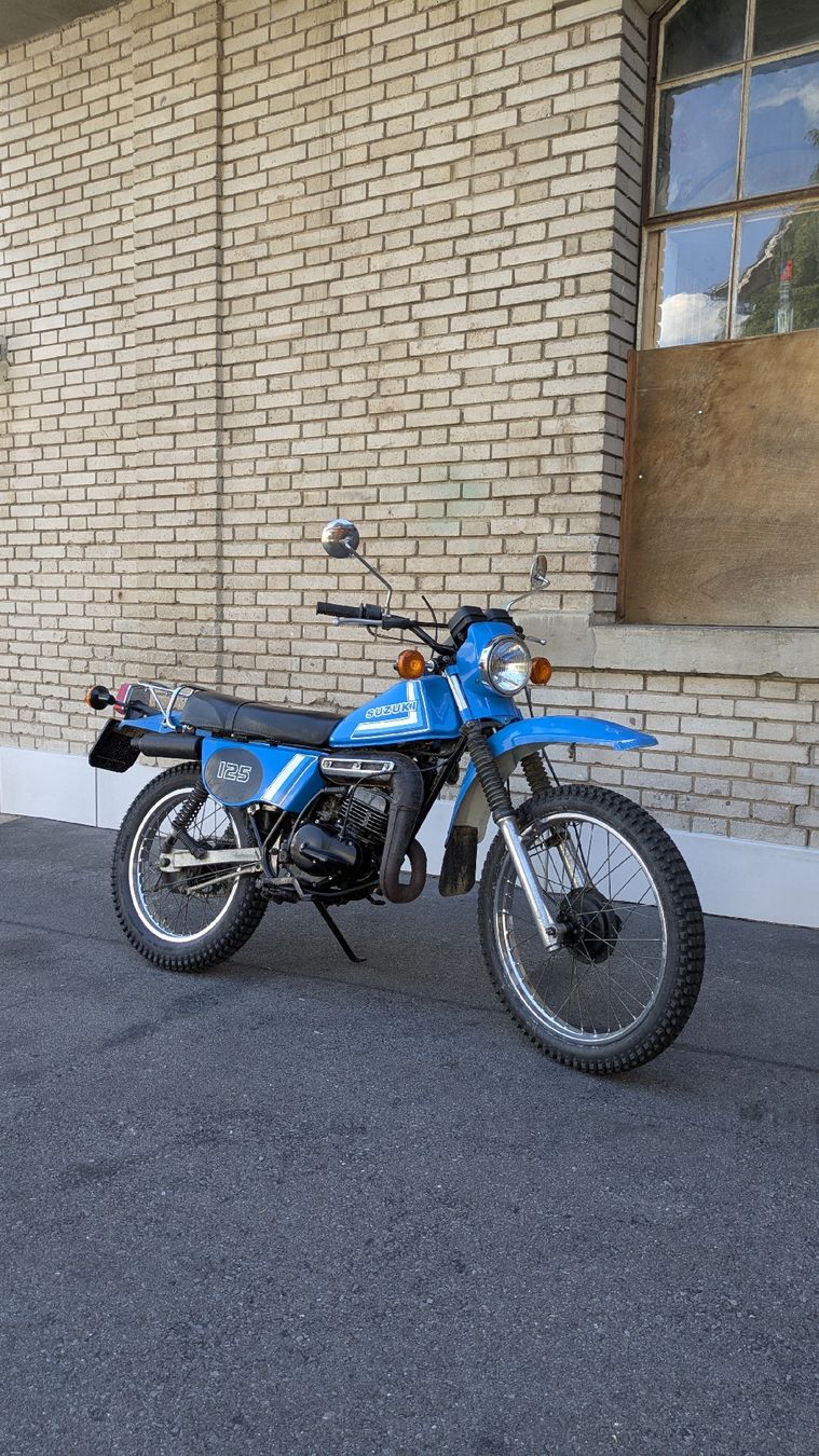 Suzuki Enduro: Suzuki TS 125 ER frisch ab MFK – Gebraucht aus Ibach von fuechsel77