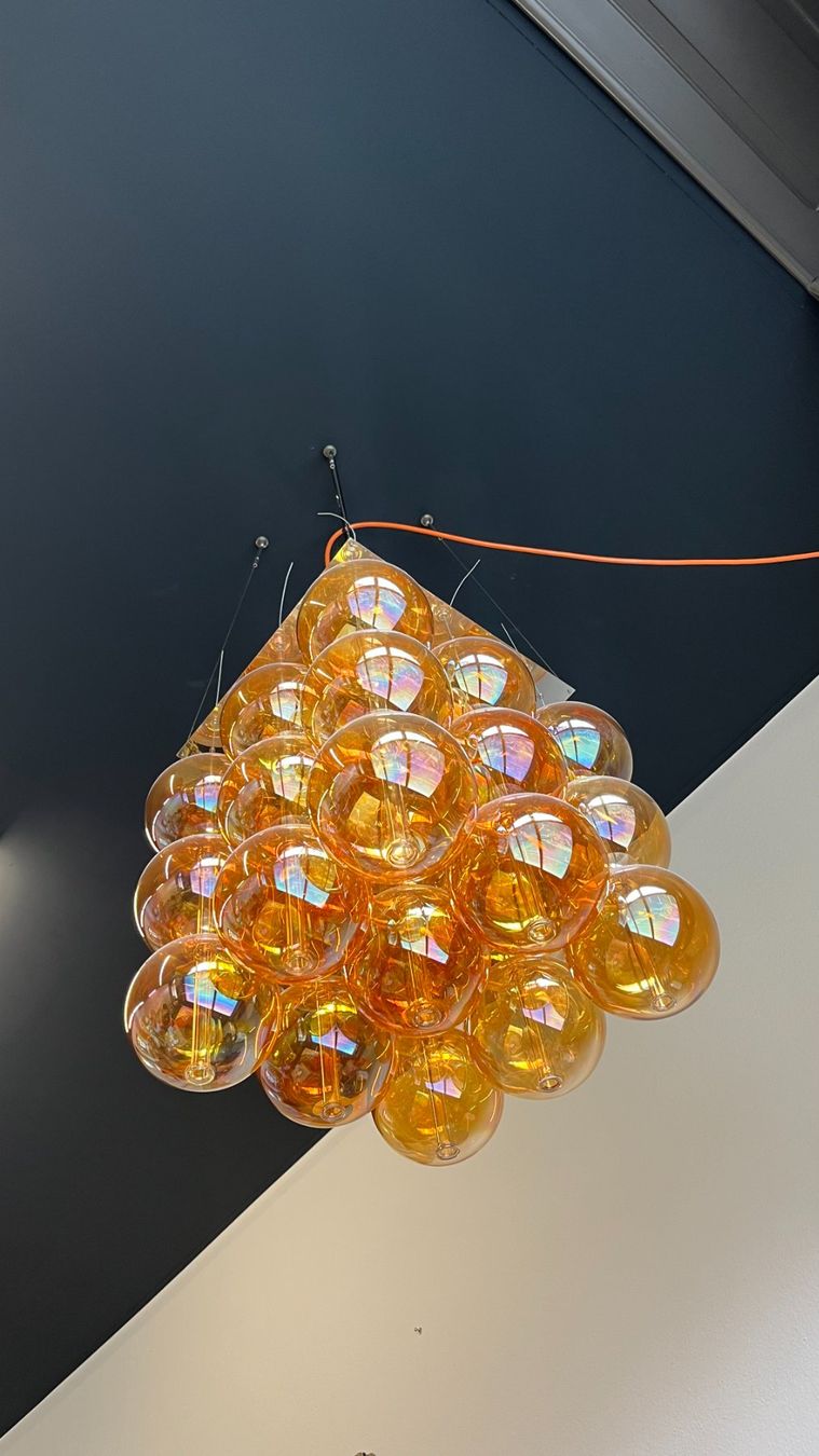 Lampen: Lampe "27 Spheres Orange" - Johanna Grawunder – Gebraucht aus St-Blaise von pau_5yfn 2