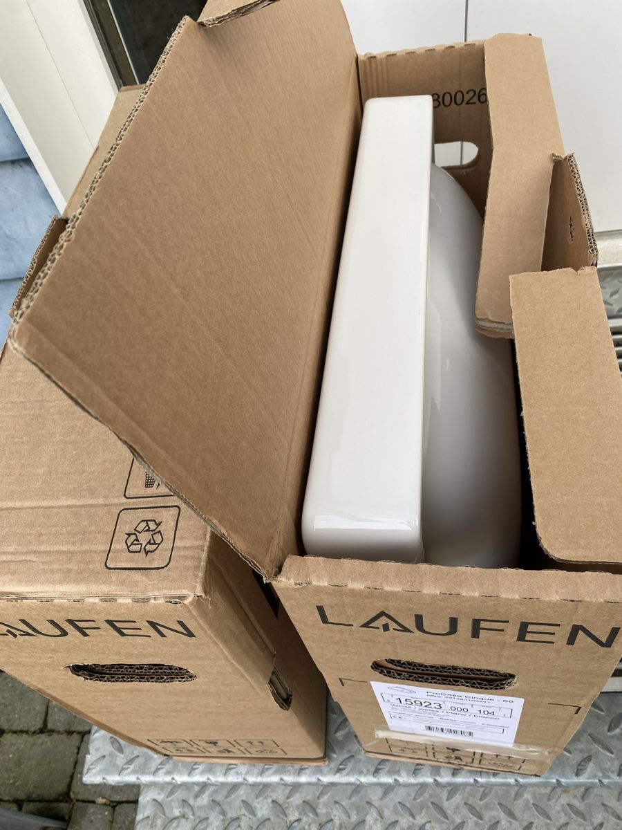 Lavabi & lavandini: 1x Laufen Waschbecken – Nuovo e nell'imballaggio originale da St. Gallen venduto da Zozu 1