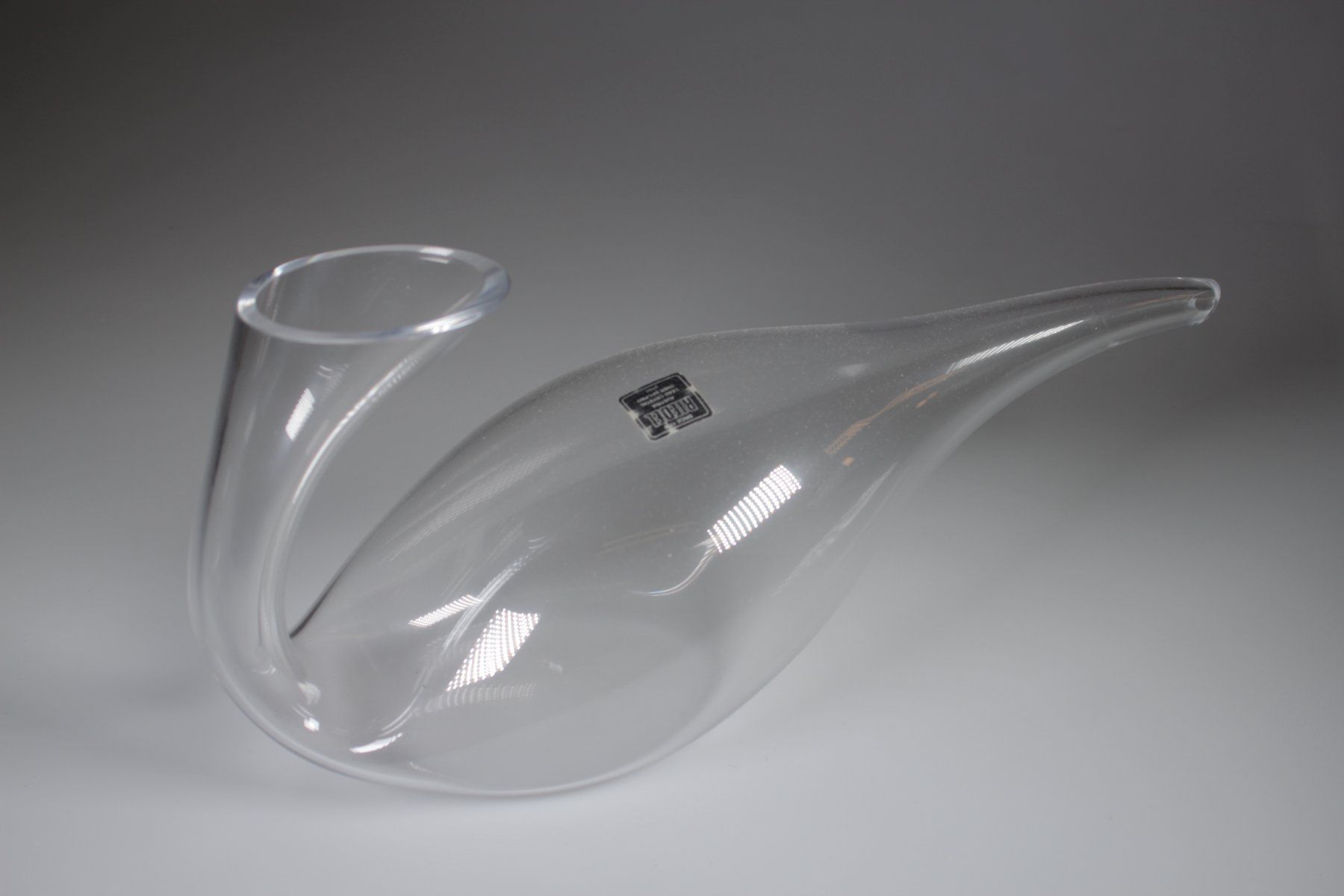 Riedel Caraffe: Riedel Kristall Karaffe Dekanter Design 37 cm – Usato da Basel venduto da IRMAundFRED