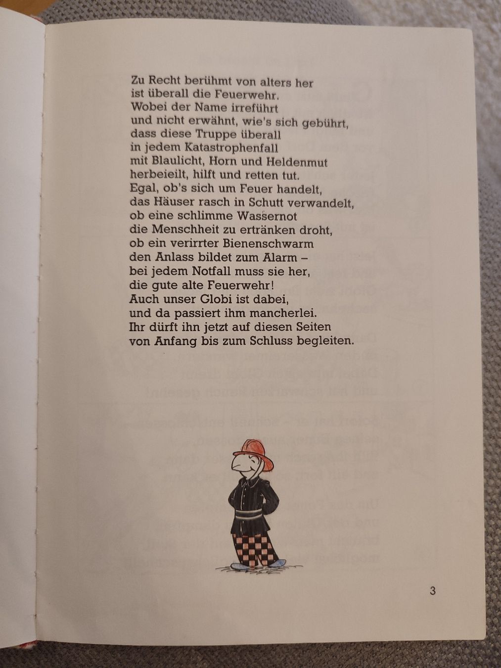 Fumetti: Globi bei der Feuerwehr - 1985 – Usato da Bougy-Villars venduto da Vogue 2