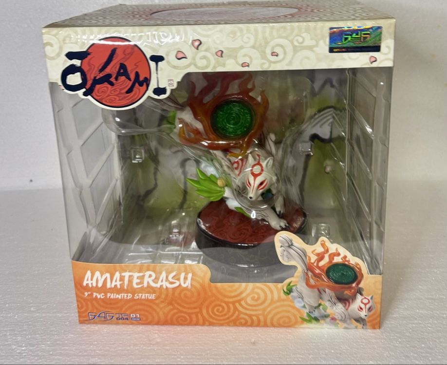 Boîte Vide Figurine Okami – Capcom Amaterasu 9″