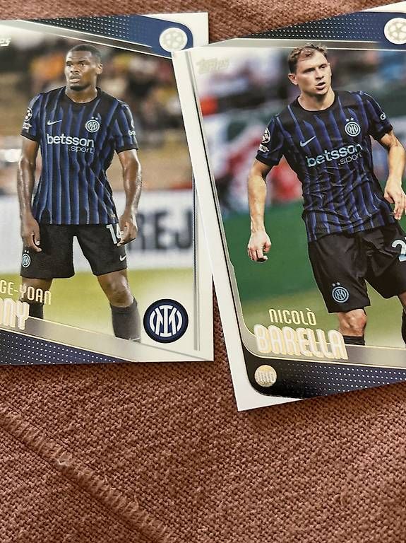 Cartes à collectionner: Fussballsammelkarten Set Inter Mailand  – D'occasion à Pfäffikon SZ par yello13 4