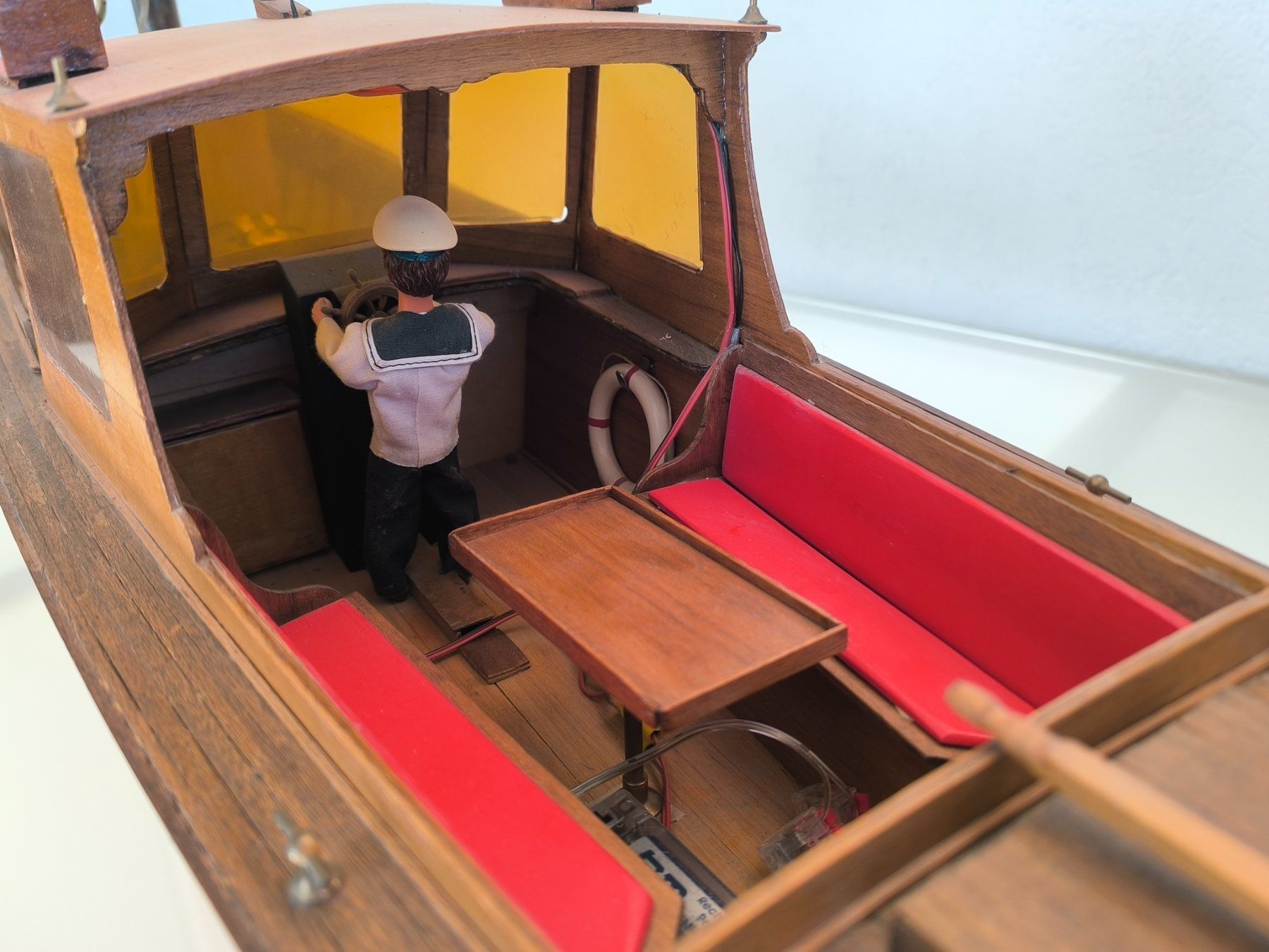 Kits de montage: Modellboot mit Dampfmaschine – D'occasion à Benglen par Fc12 3