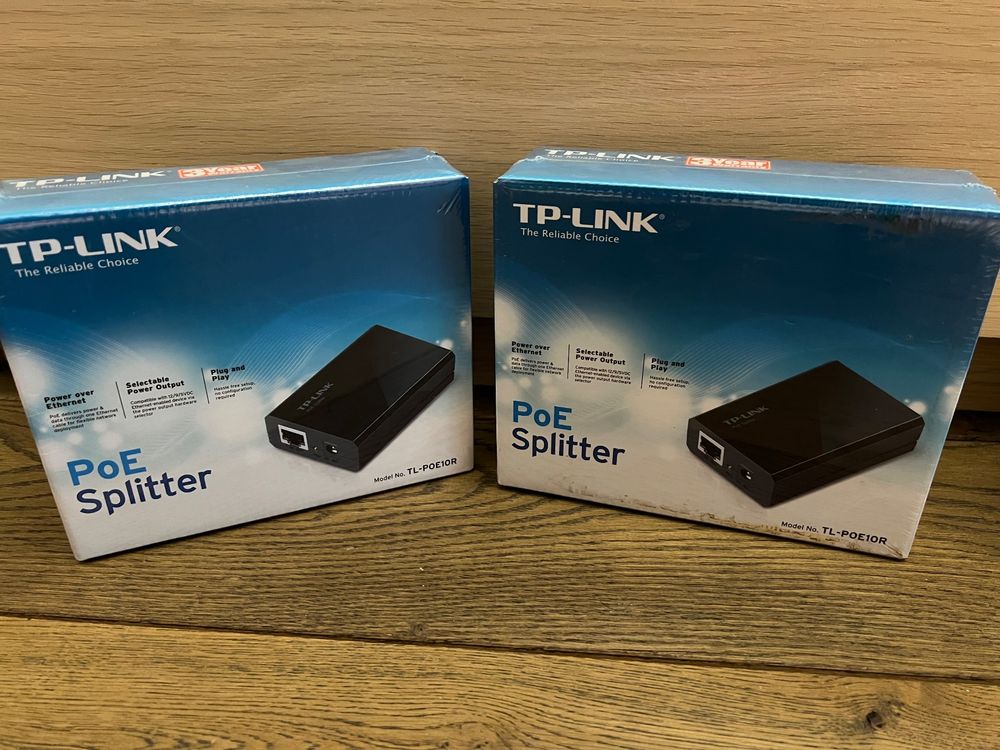 TP-LINK Poe Splitter (Zwei ) (Gebraucht) in Zell ZH für CHF 2 – mit ...