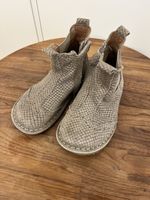 Bisgaard Stiefeletten Leder grau getragen