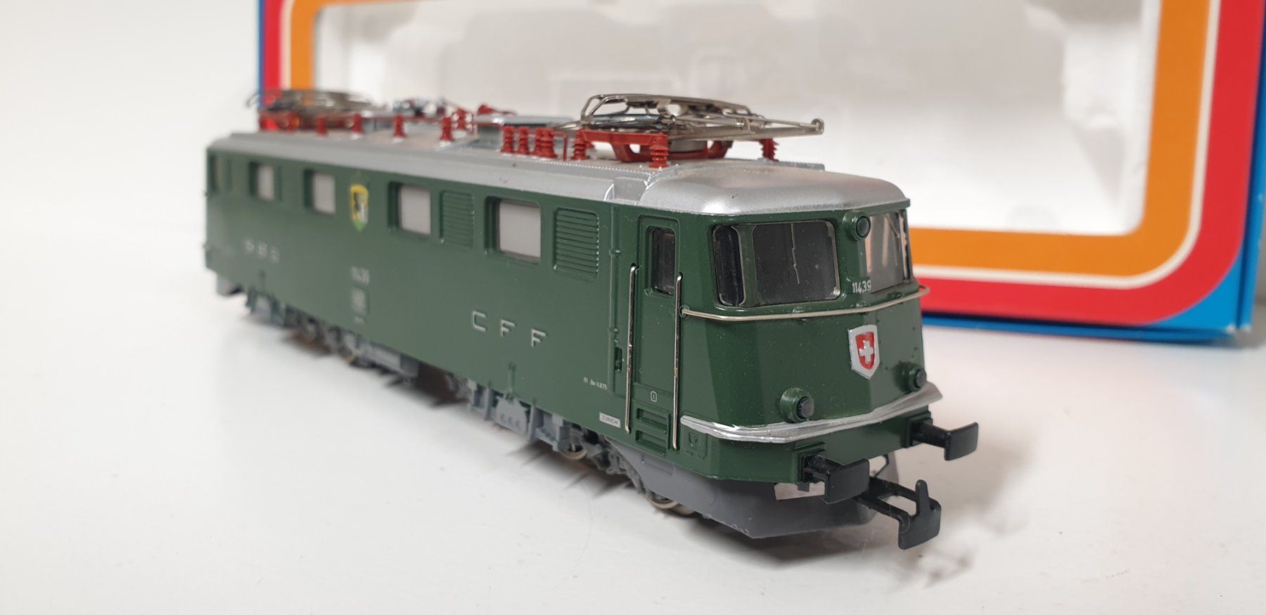 Märklin Modellini di ferrovie: Märklin SBB Ae6/6 H0/AC  3350 – Usato da Geroldswil venduto da TopTrain54 8