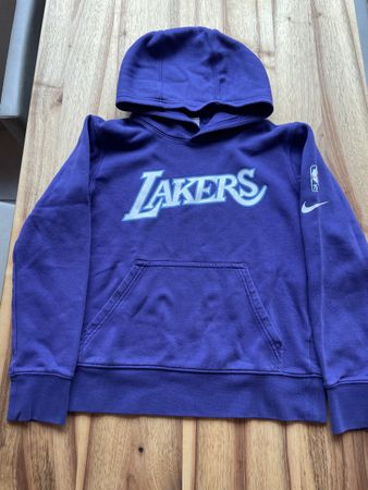 Nike Lakers Hoodie, Lila
