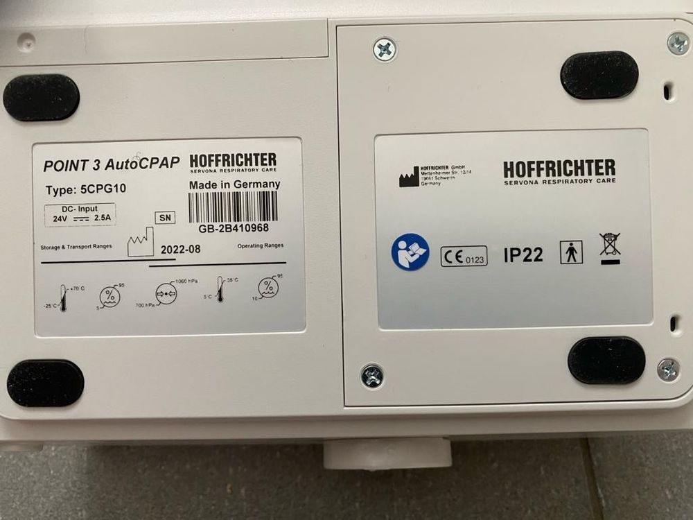 NEUES UND ORIGINALVERPACKTES CPAP HOFFRICHTER POINT 3 (Neu und ...