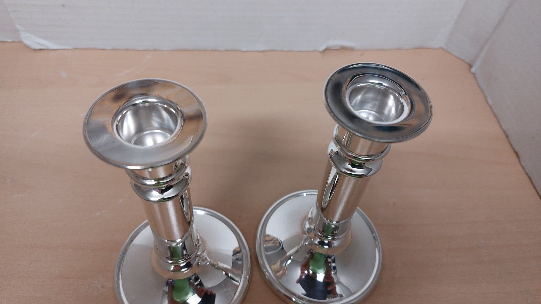 Portacandele: Leuchter Kerzenständer 925 Sterlingsilber – Usato da Hinteregg venduto da Amerizium 1