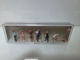 Preiser Figuren H0 10388 Morgentoilette im Set neu