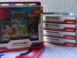 Pokemon first partner series 2 - SEALED BOX - 5 PCS - ENG