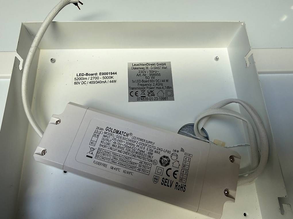 Lampade: LED Zimmerleuchte / Büroleuchte/oder Küchenleuchte – Nuovo e nell'imballaggio originale da Lenzburg venduto da Balubalu66 3