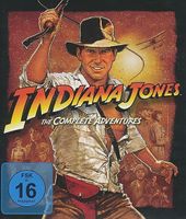 Blu-Ray / Indiana Jones / 4 Filme / Complete Adventures
