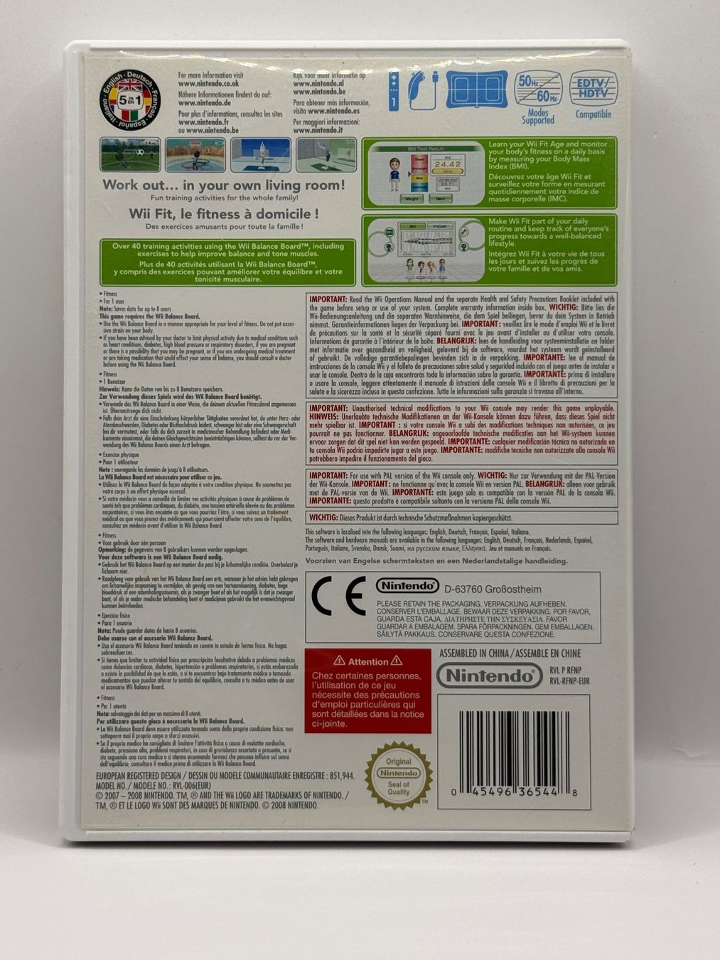 Nintendo Spiele: Wii Fit - Nintendo Wii - CIB – Gebraucht aus Dietikon von gab_qz7y 1
