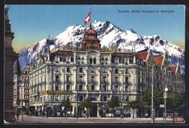 AK Luzern, Hotel Monopol u. Metropol